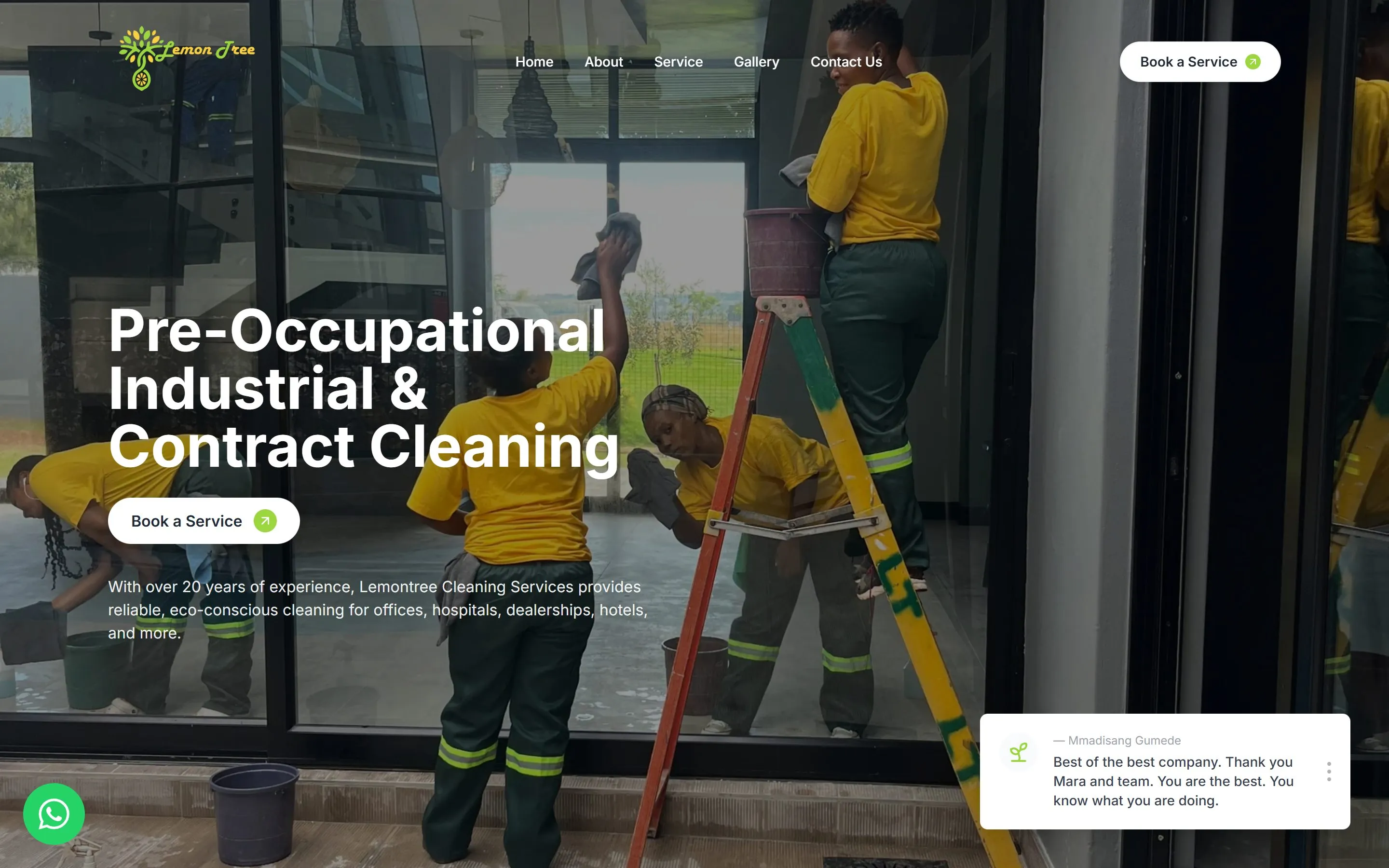 Lemontree Cleaning Services, as it looks now